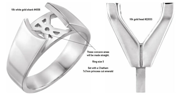 Customized stuller ring
