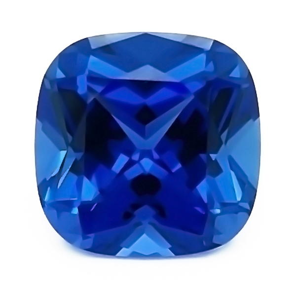 Cushion Lab Blue Sapphire - Lab Cushion Blue Sapphires