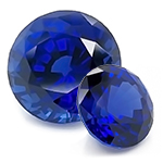 Chatham Round Blue Sapphires