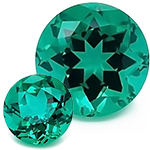 Chatham Round Emeralds