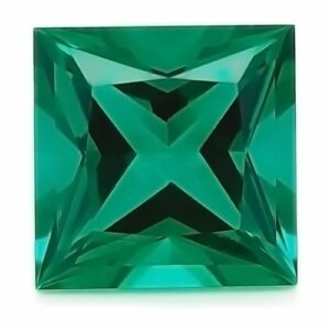 6.0mm x 4.0mm Emerald Cut Loose Lab Created Emerald 