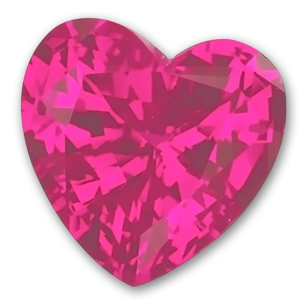 pink heart shaped